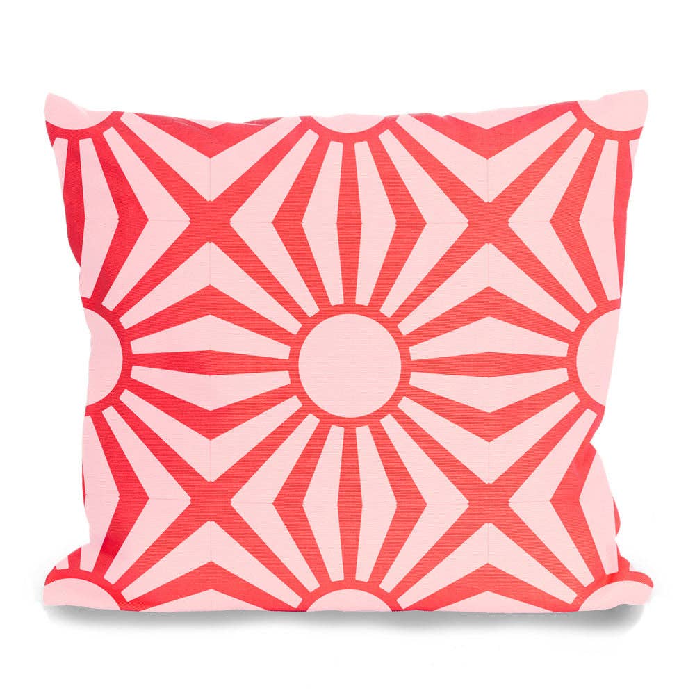Sunburst Motif Stencil