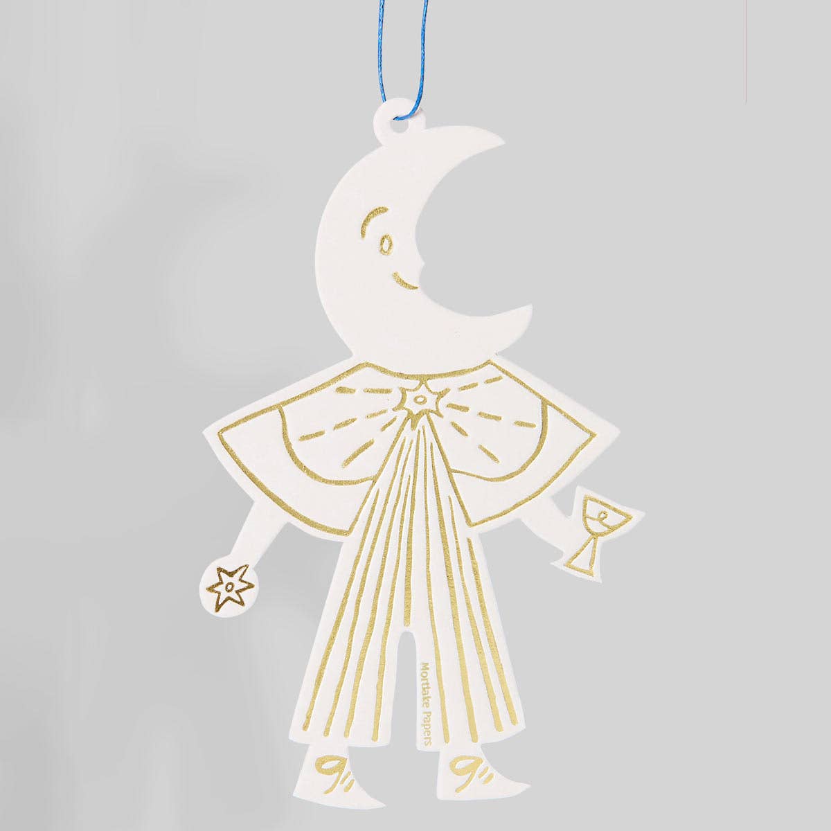 Moon Folk Ornament | Tree Decoration