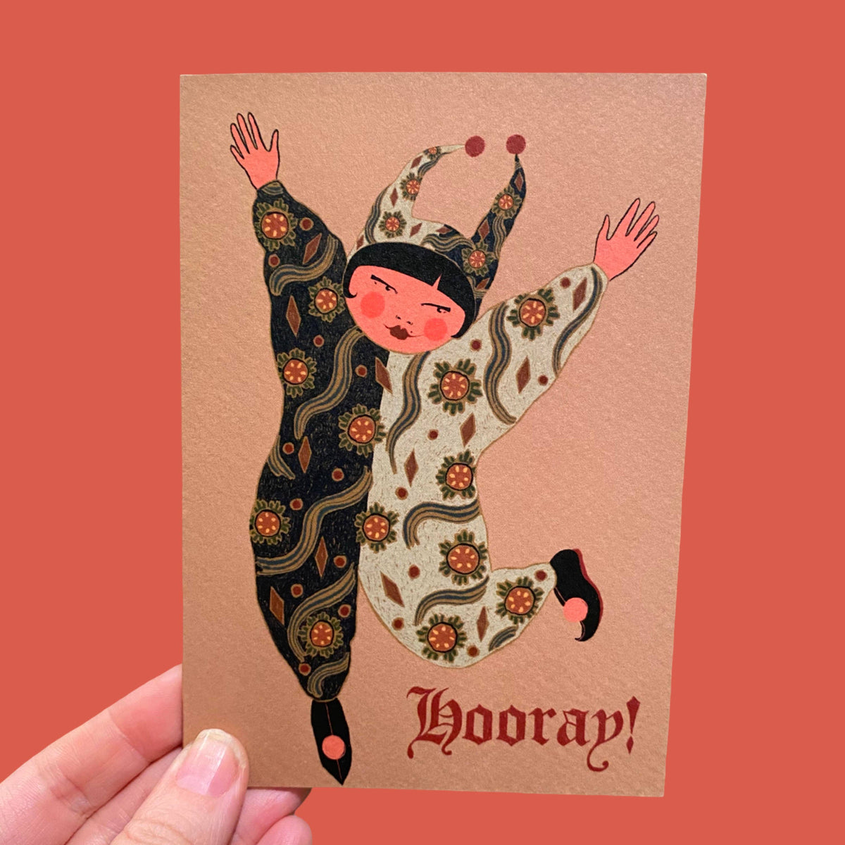 Hooray - Cheerful celebration card