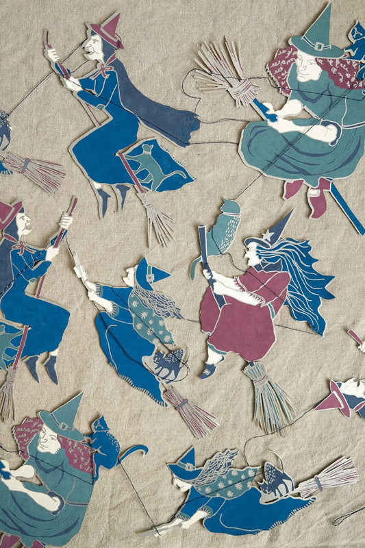 Wicked Witches Sewn Garland by East End Press