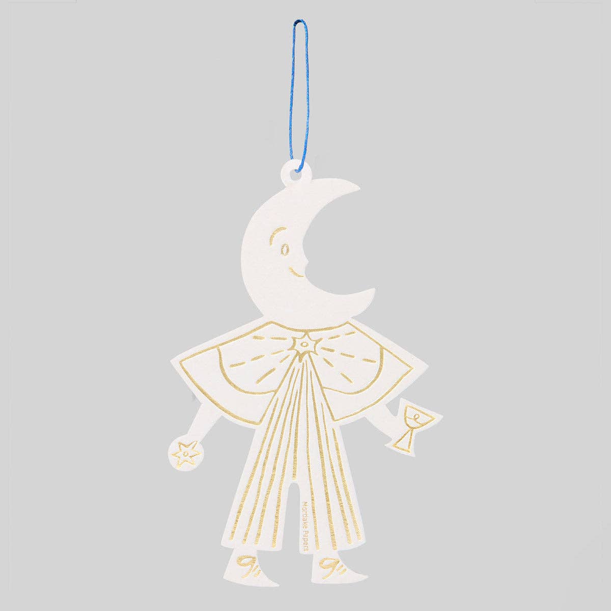 Moon Folk Ornament | Tree Decoration