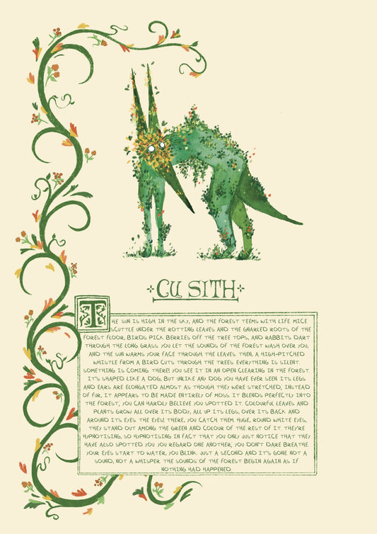 Cu Sith A5 Print