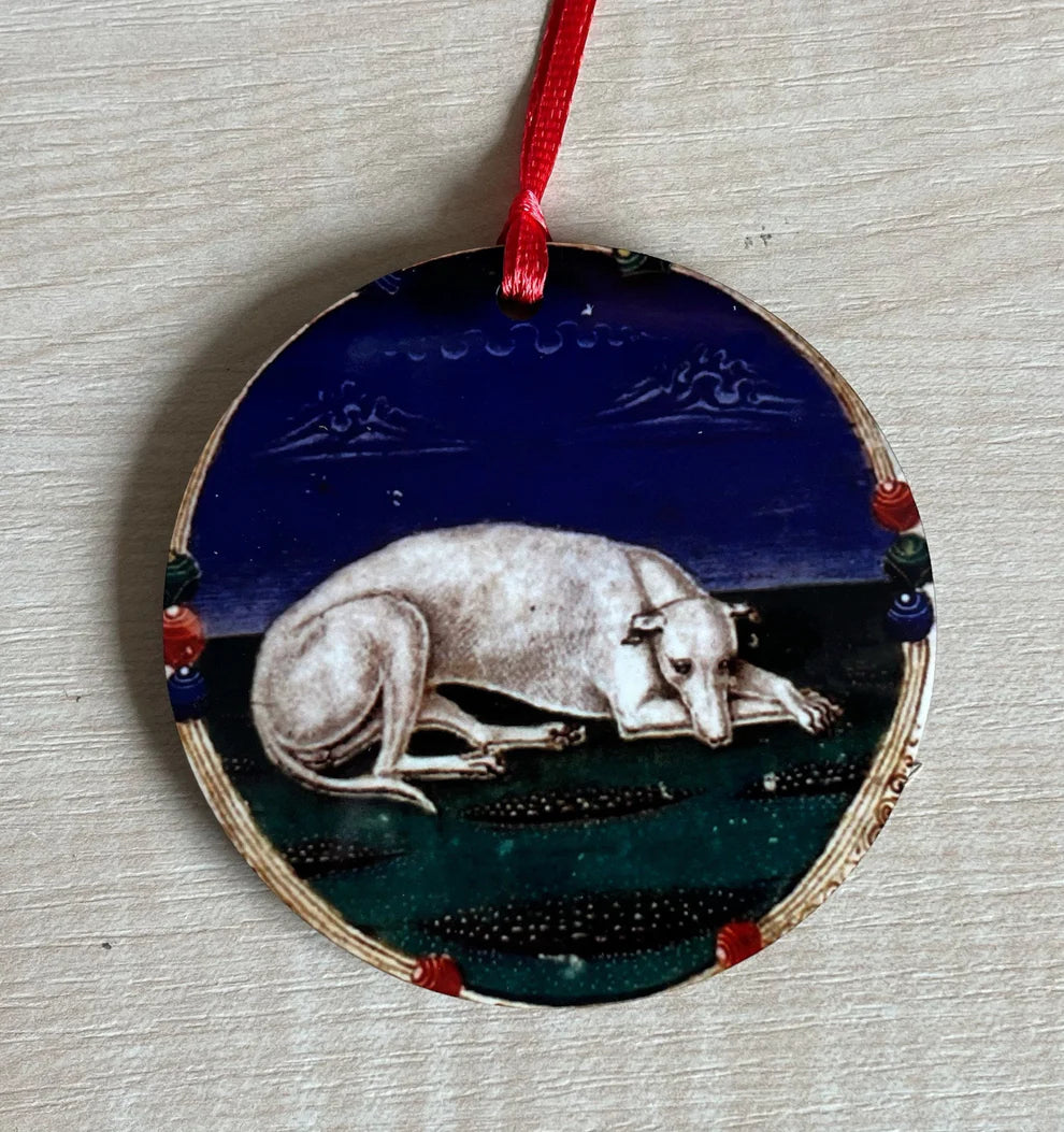 'Medieval Dog' Yule Tree Decoration