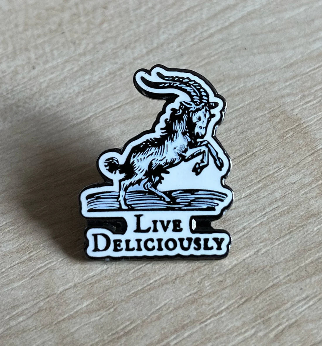 'Black Phillip' Enamel Pin by The Hum From the Hill