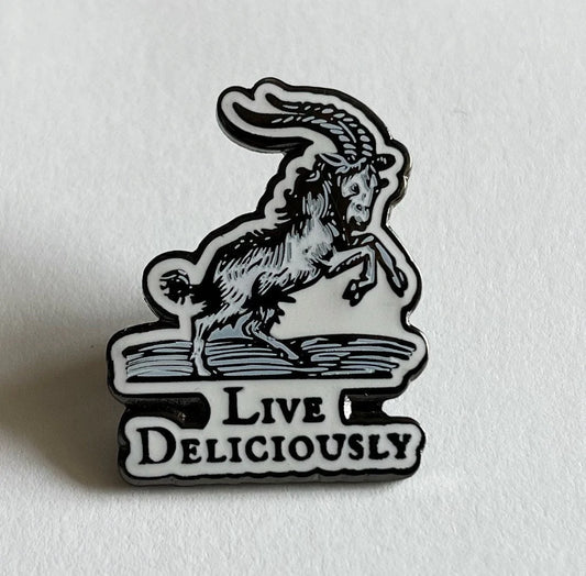 'Black Phillip' Enamel Pin by The Hum From the Hill