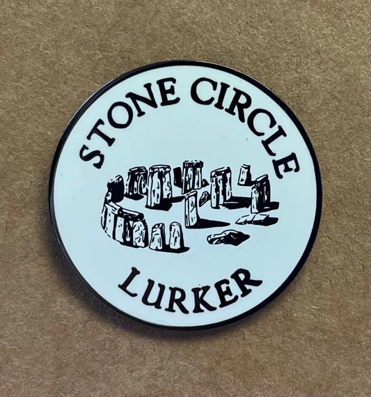 'Stone Circle Lurker' Enamel Pin