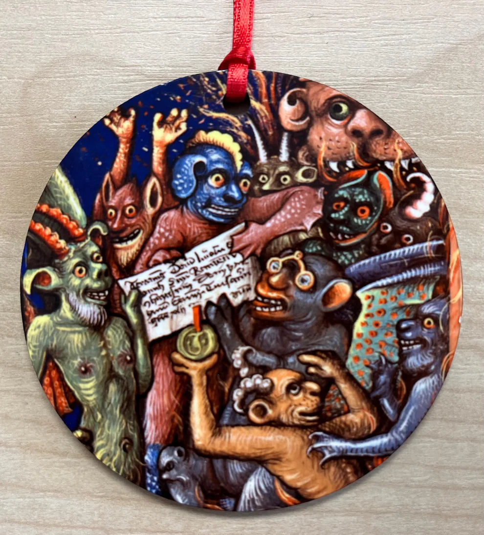 'Medieval Demons' Yule Tree Decoration