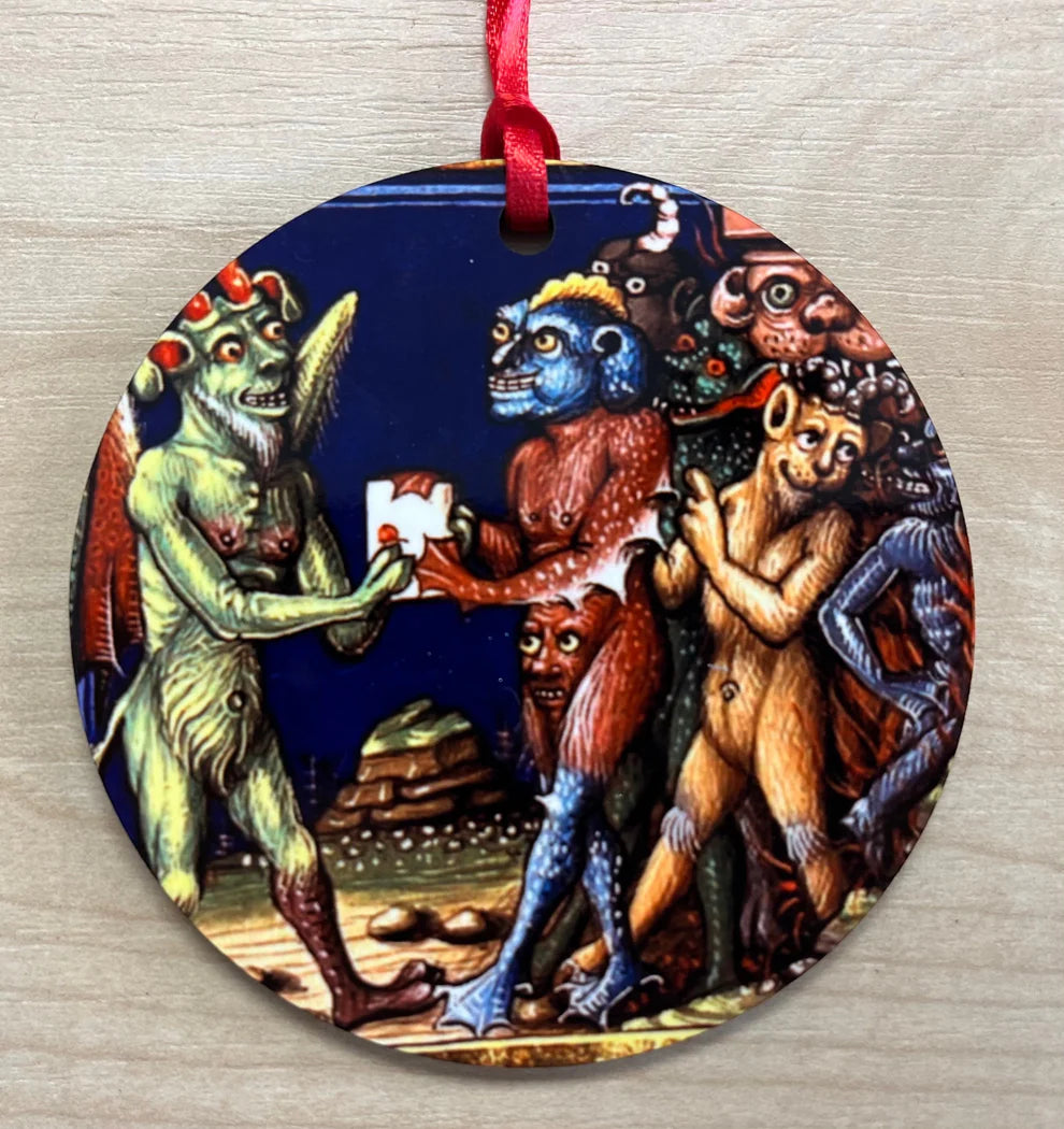 'Medieval Demons' Yule Tree Decoration