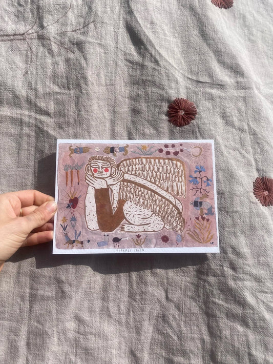 "Elderly Child" by Ludovica Perosin