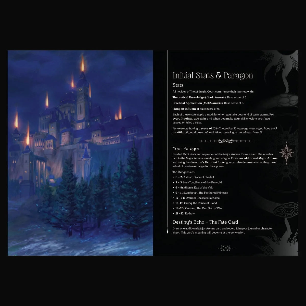 Covens of Midnight RPG by Crossed Paths