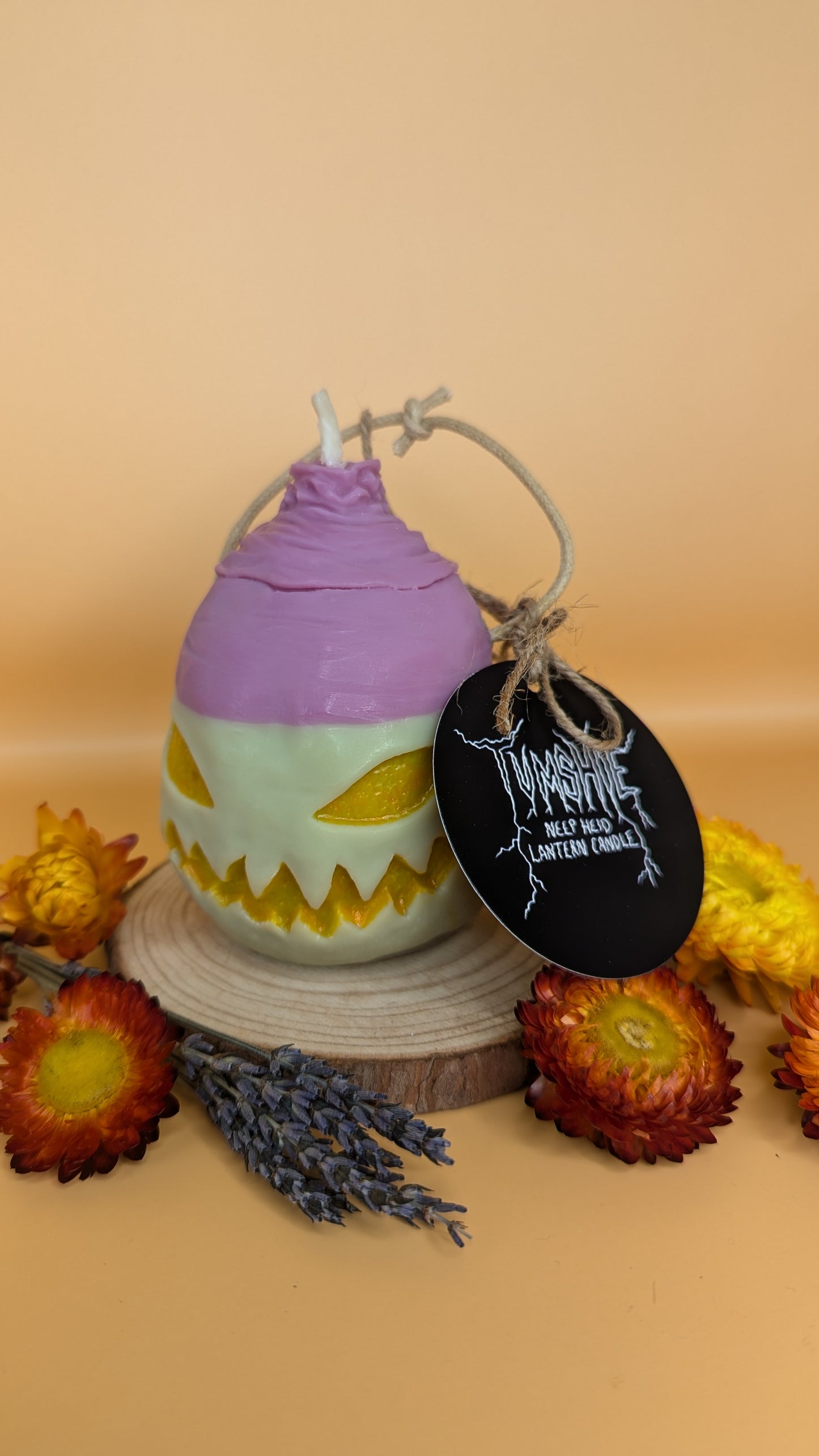 "Tumshie" Neep Heid Lantern Candle