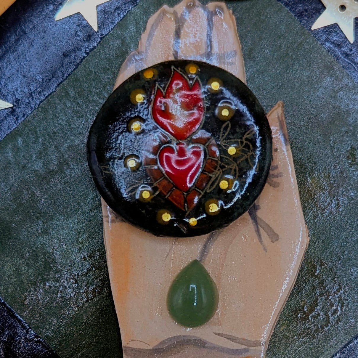 'For the Odd Fellows' Ceramic Wall Piece by Ciara Veronica Dunne