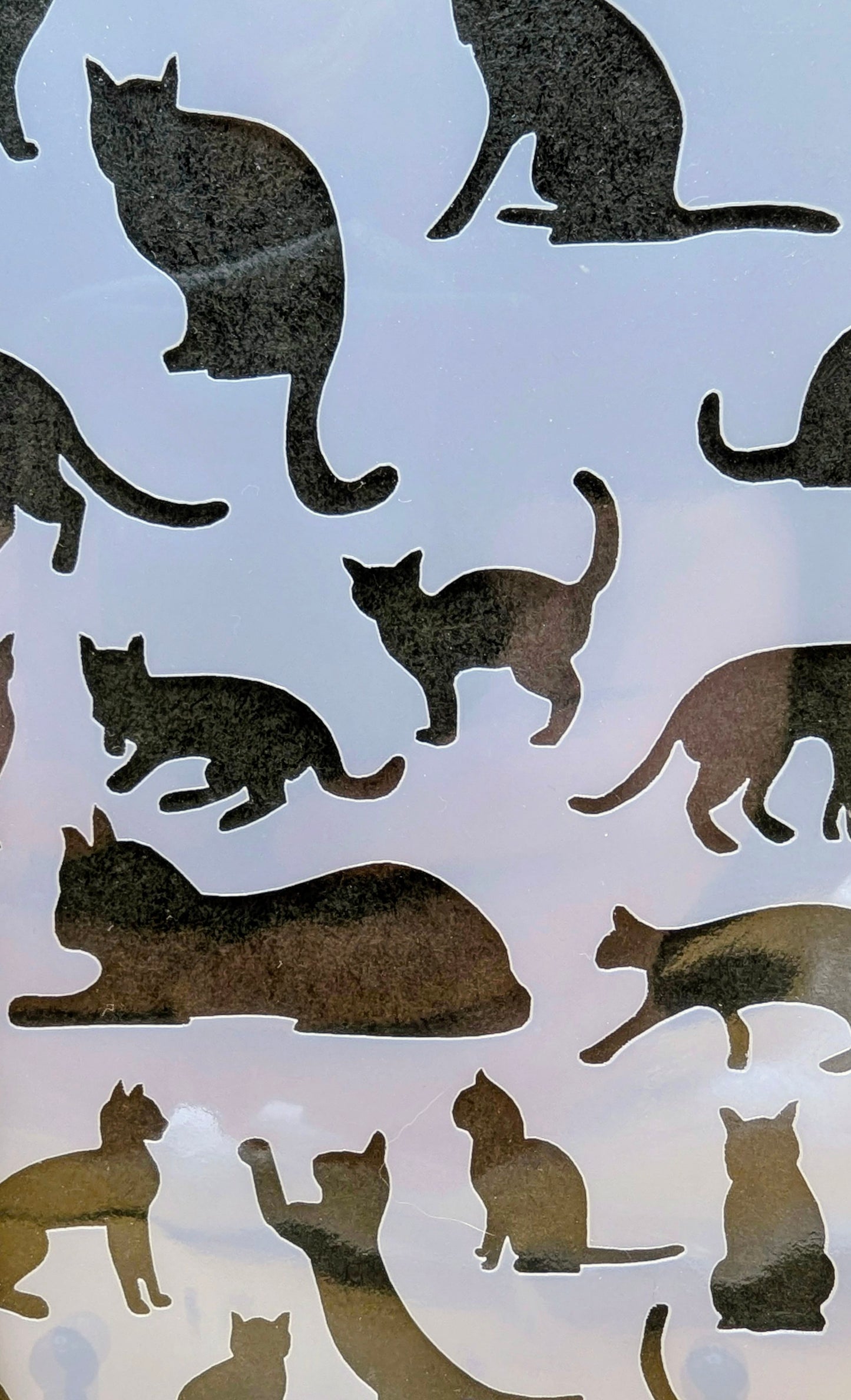 Cats Journal and Arts Crafts Stencil
