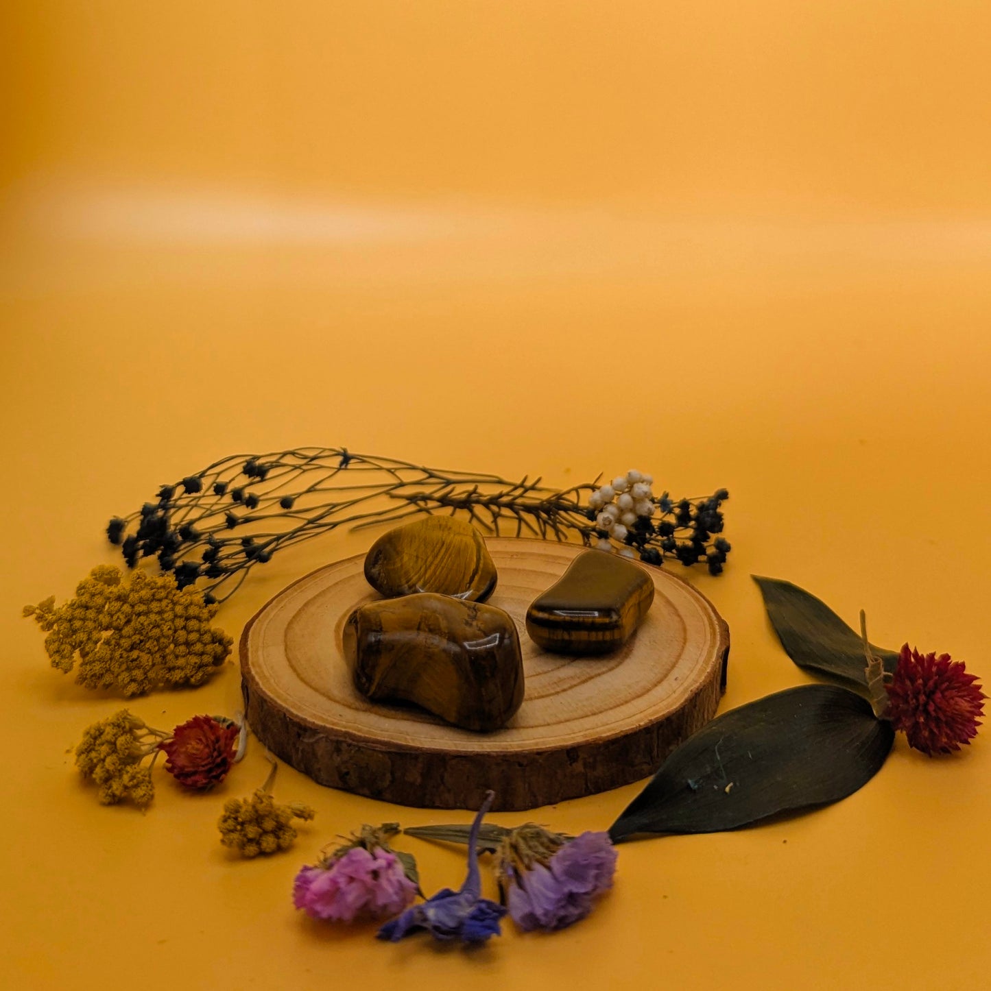 Gold Tigers Eye Tumblestone