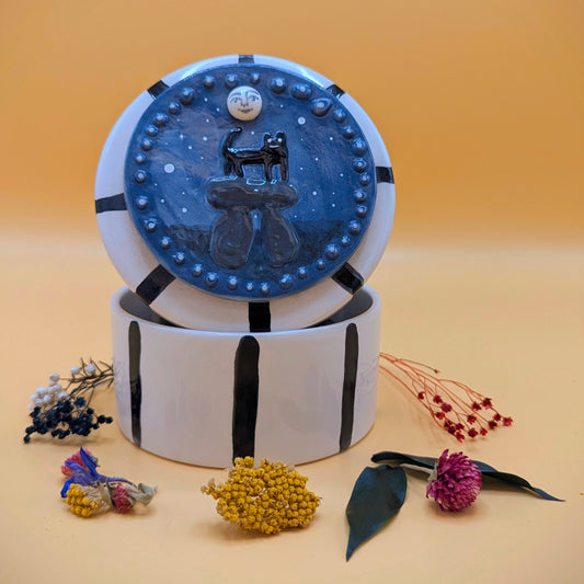 'Daemon of Dolmen' Ceramic Trinket Box