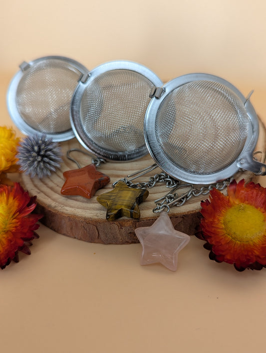 Crystal Star Tea Strainer