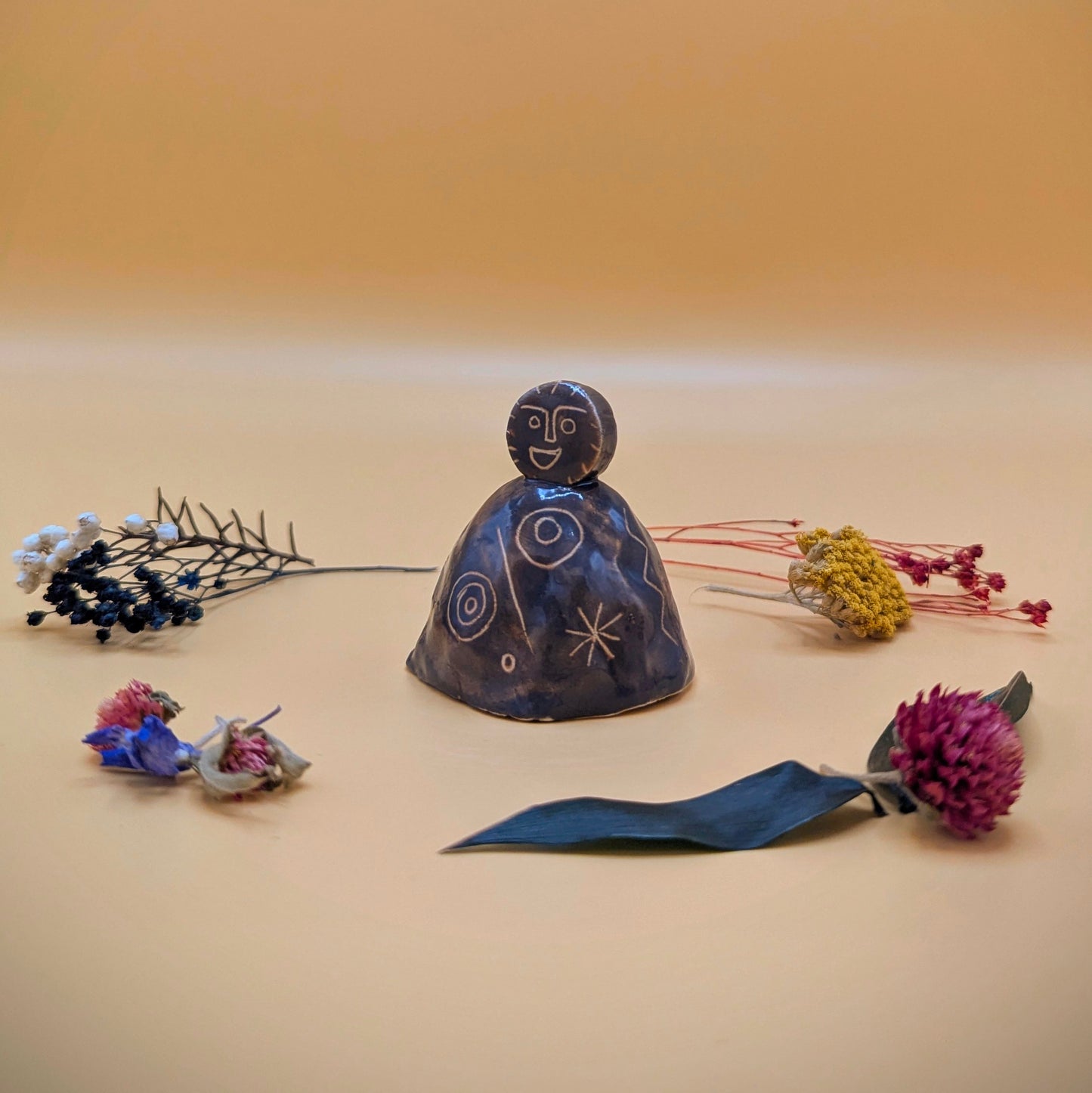 'Orkney Venus' Ceramic Candle Snuffer by Ciara Veronica Dunne