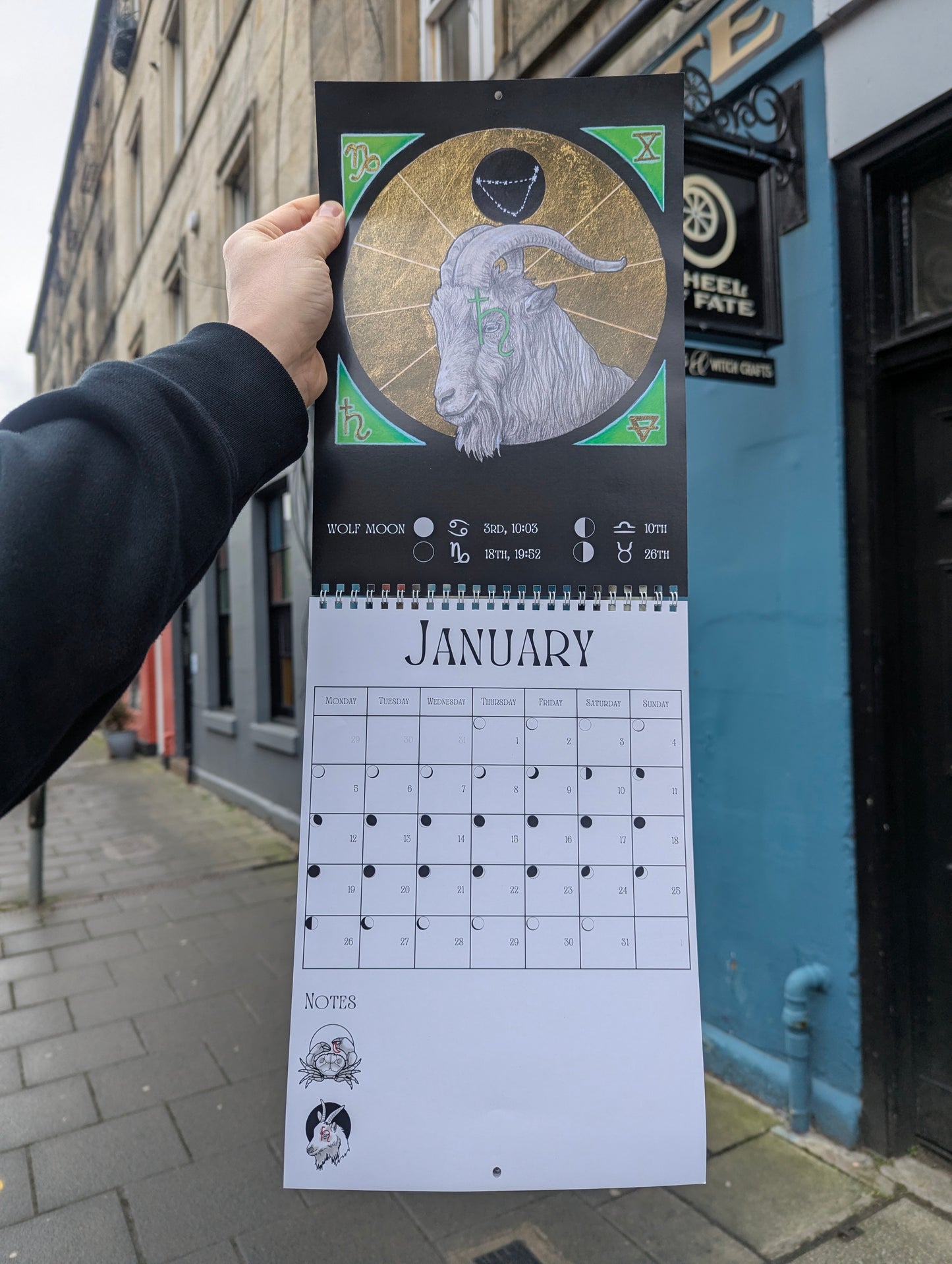 Laura Jeacock's 2026 Lunar Calendar