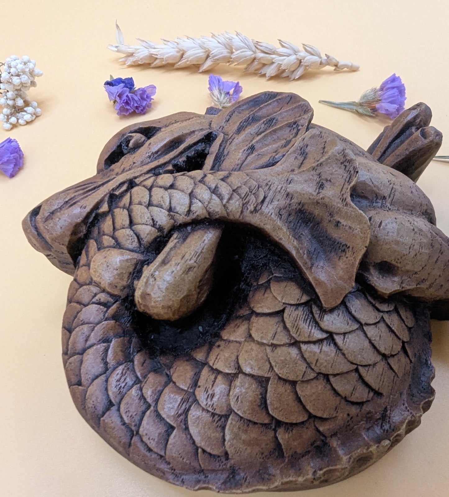 Sea Monster - Reproduction Lincoln Cathedral Carving