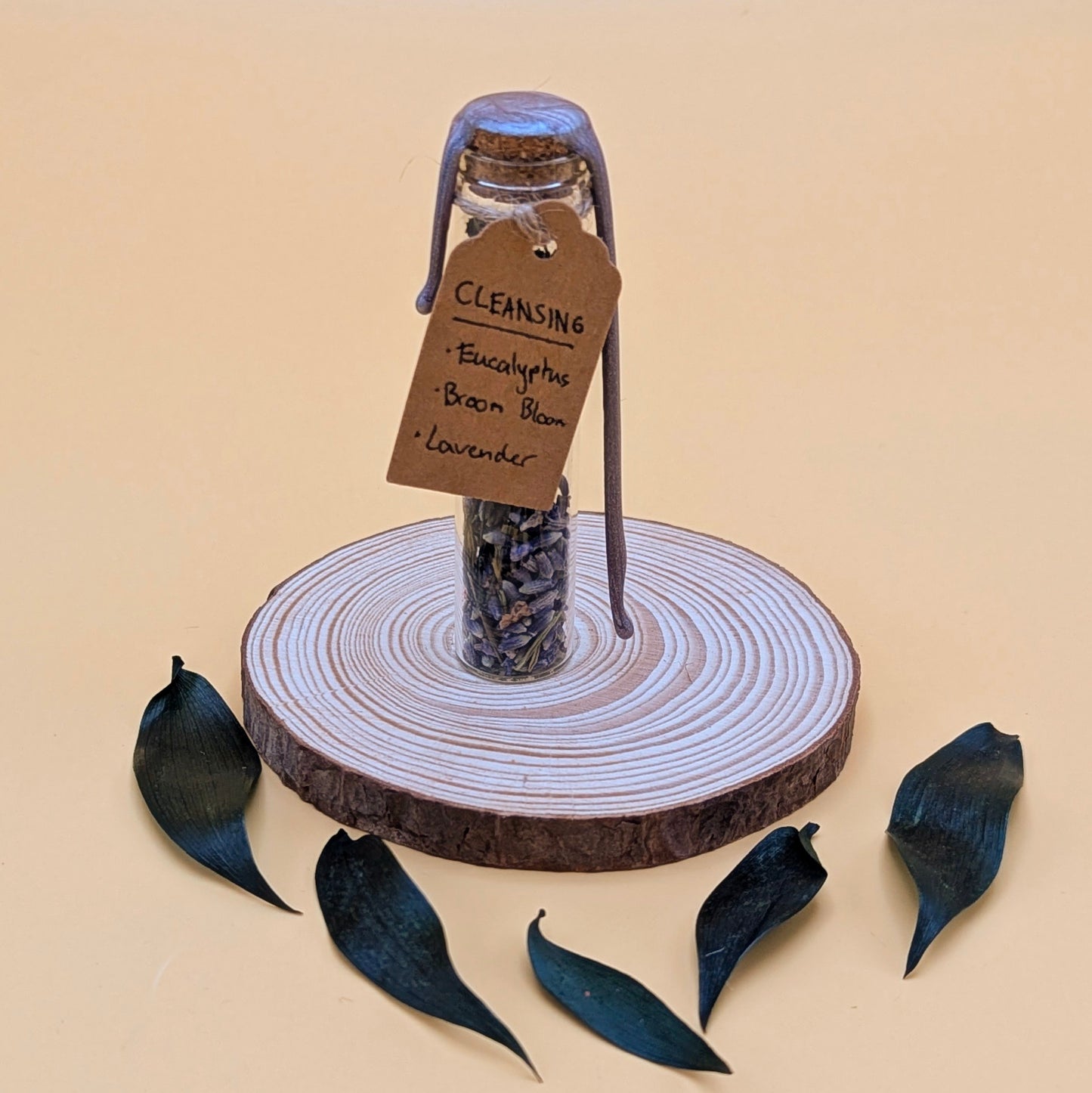 flower spell jar