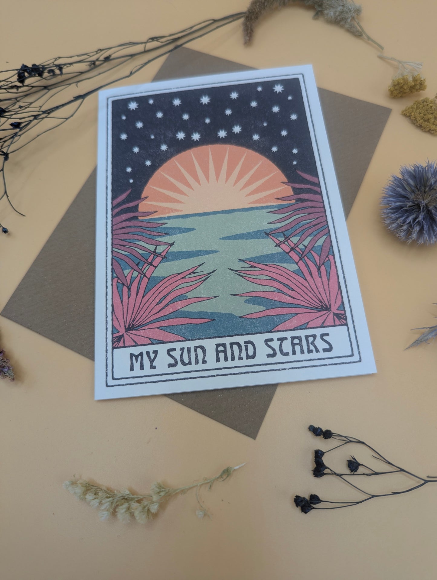 My Sun and Stars Card