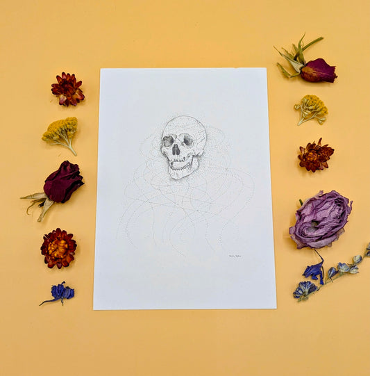 Floating Skull