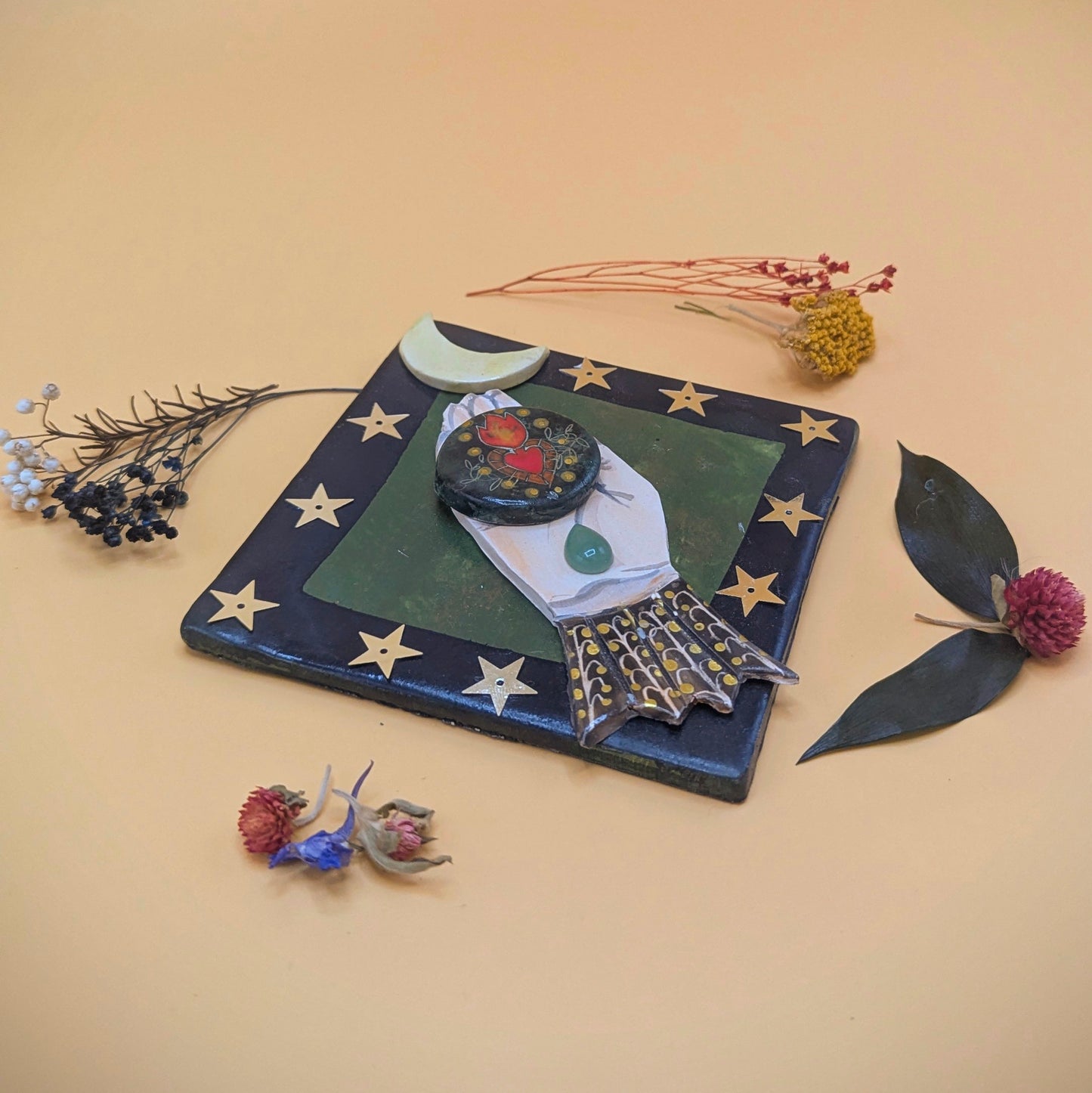 'For the Odd Fellows' Ceramic Wall Piece by Ciara Veronica Dunne