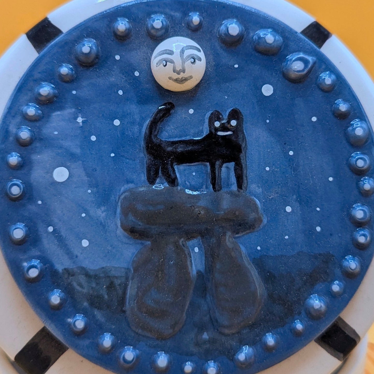 'Daemon of Dolmen' Ceramic Trinket Box