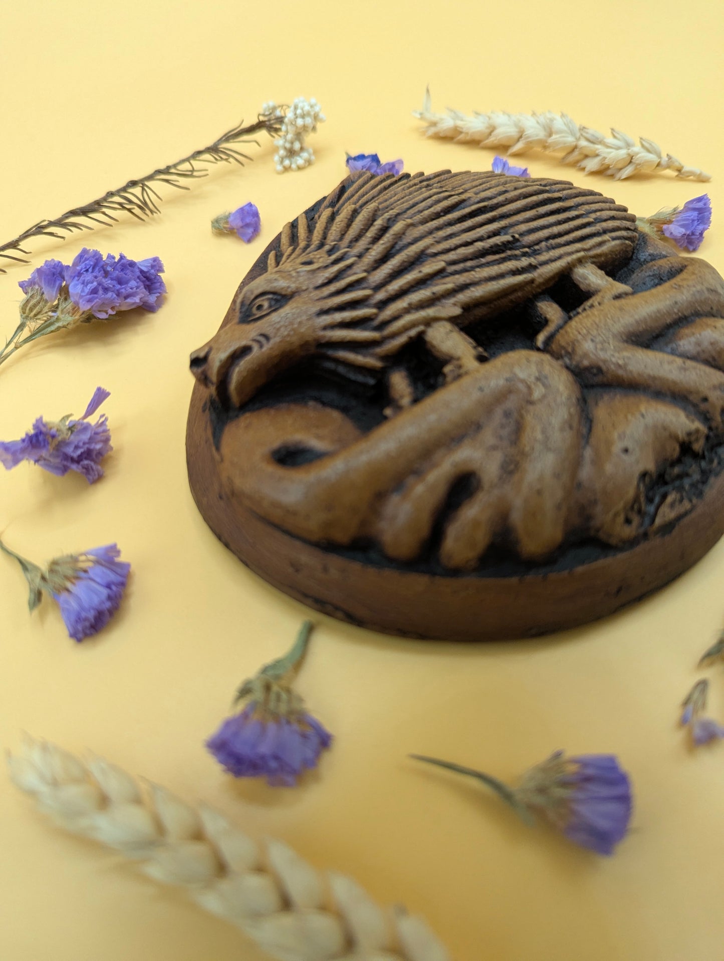 Hedgehog - Reproduction Medieval Cathedral Carving