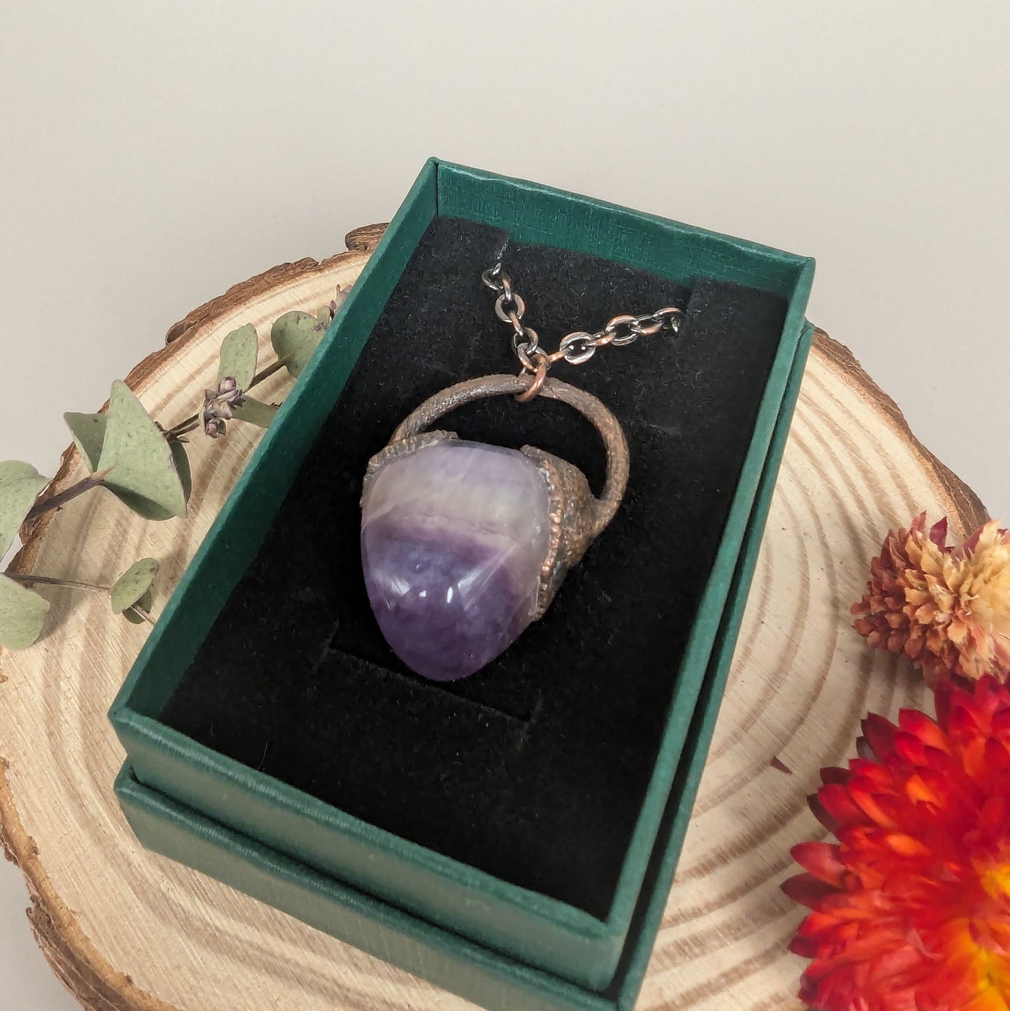 "Twyla" Fluorite Pendant