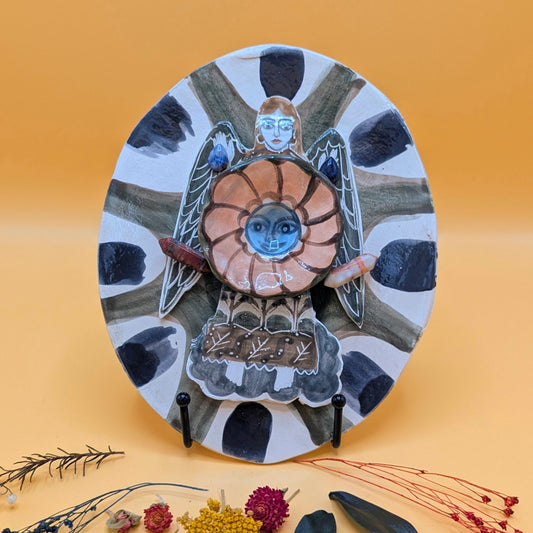'Persevere 2026' Ceramic Plate by Ciara Veronica Dunne