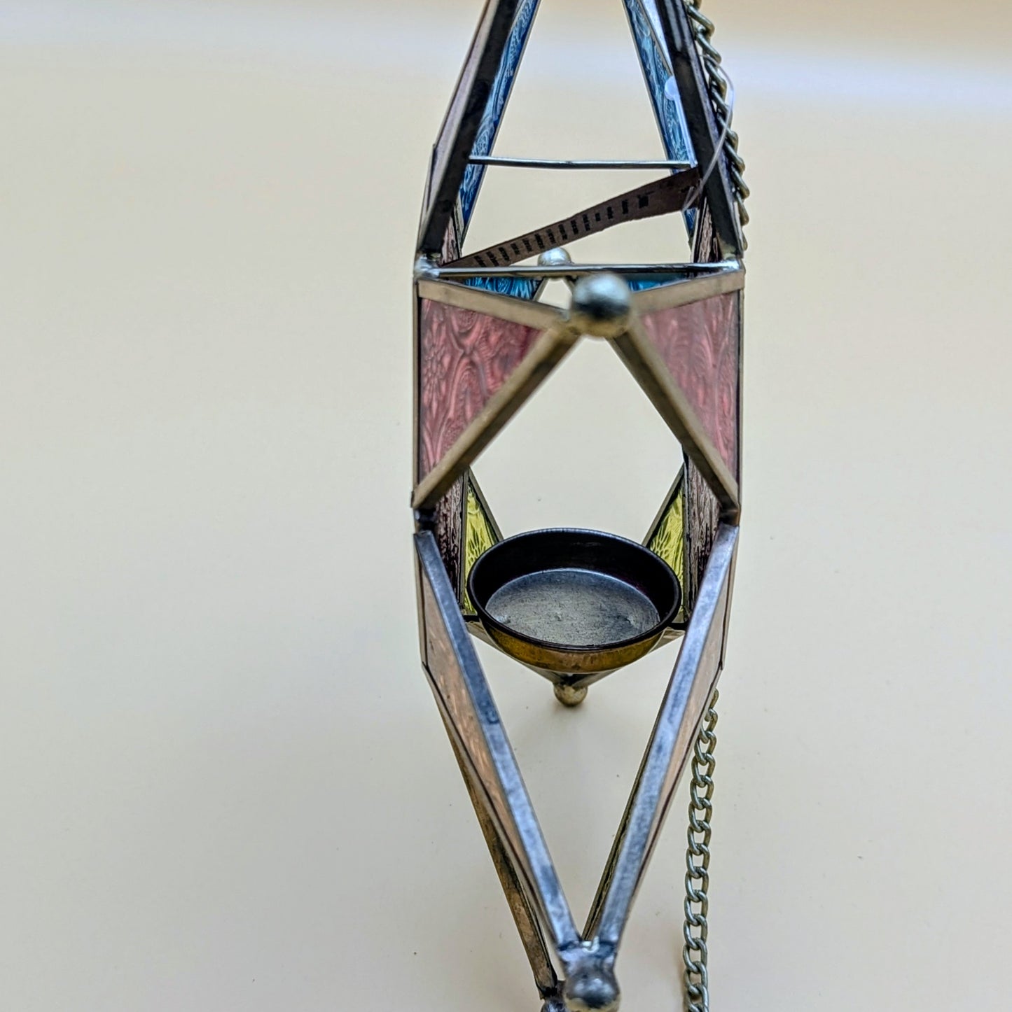 Star Glass Lantern - Flower of Life