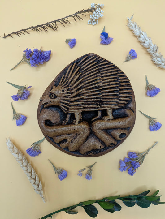 Hedgehog - Reproduction Medieval Cathedral Carving
