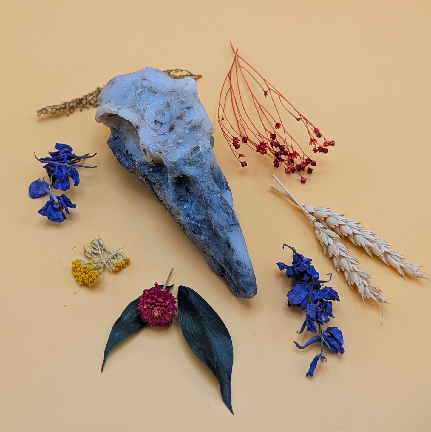 Crow skull Shower Bar - Lavender & Vetiver