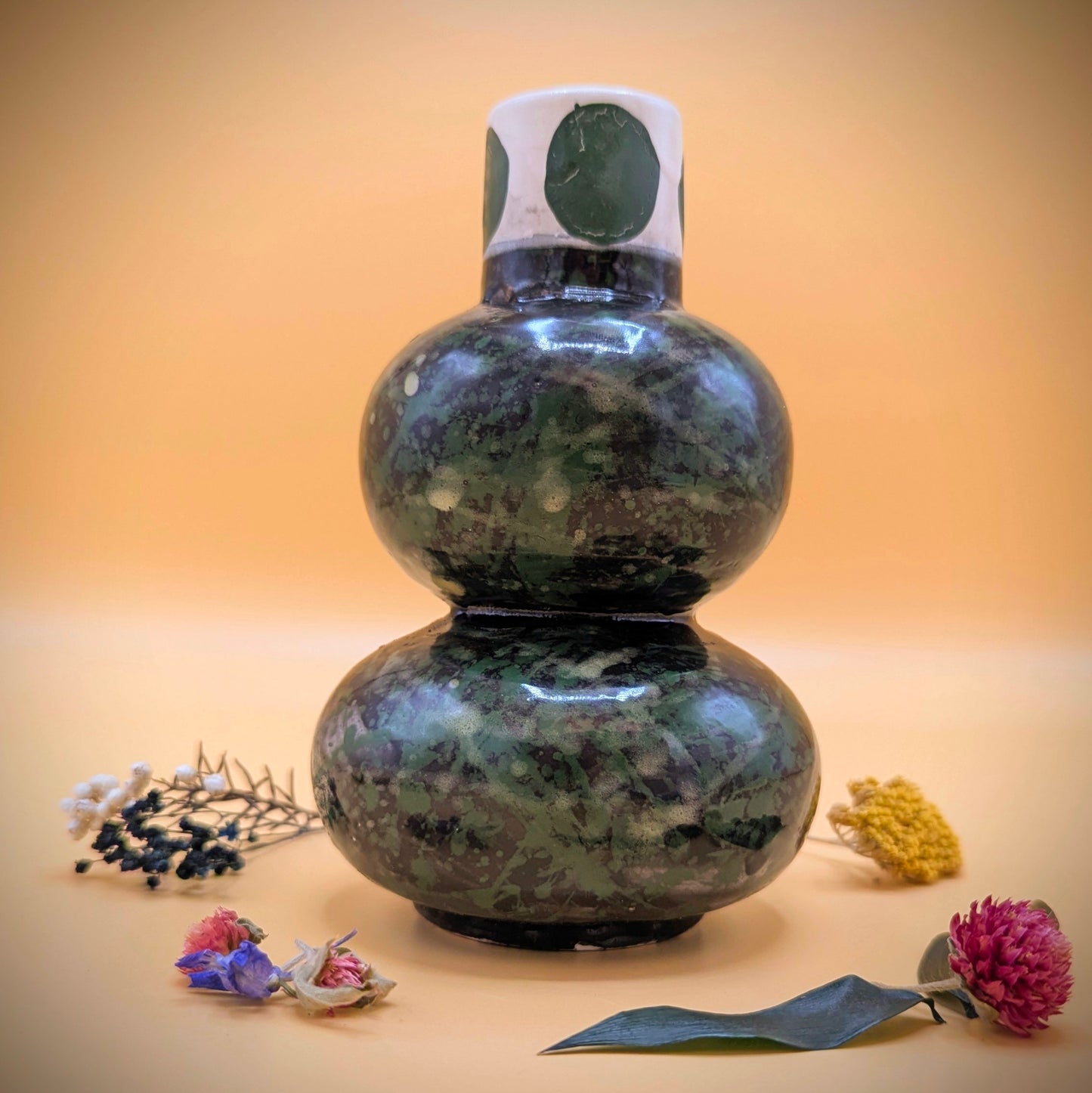 'Green Bubble' Vase by Ciara Veronica Dunne
