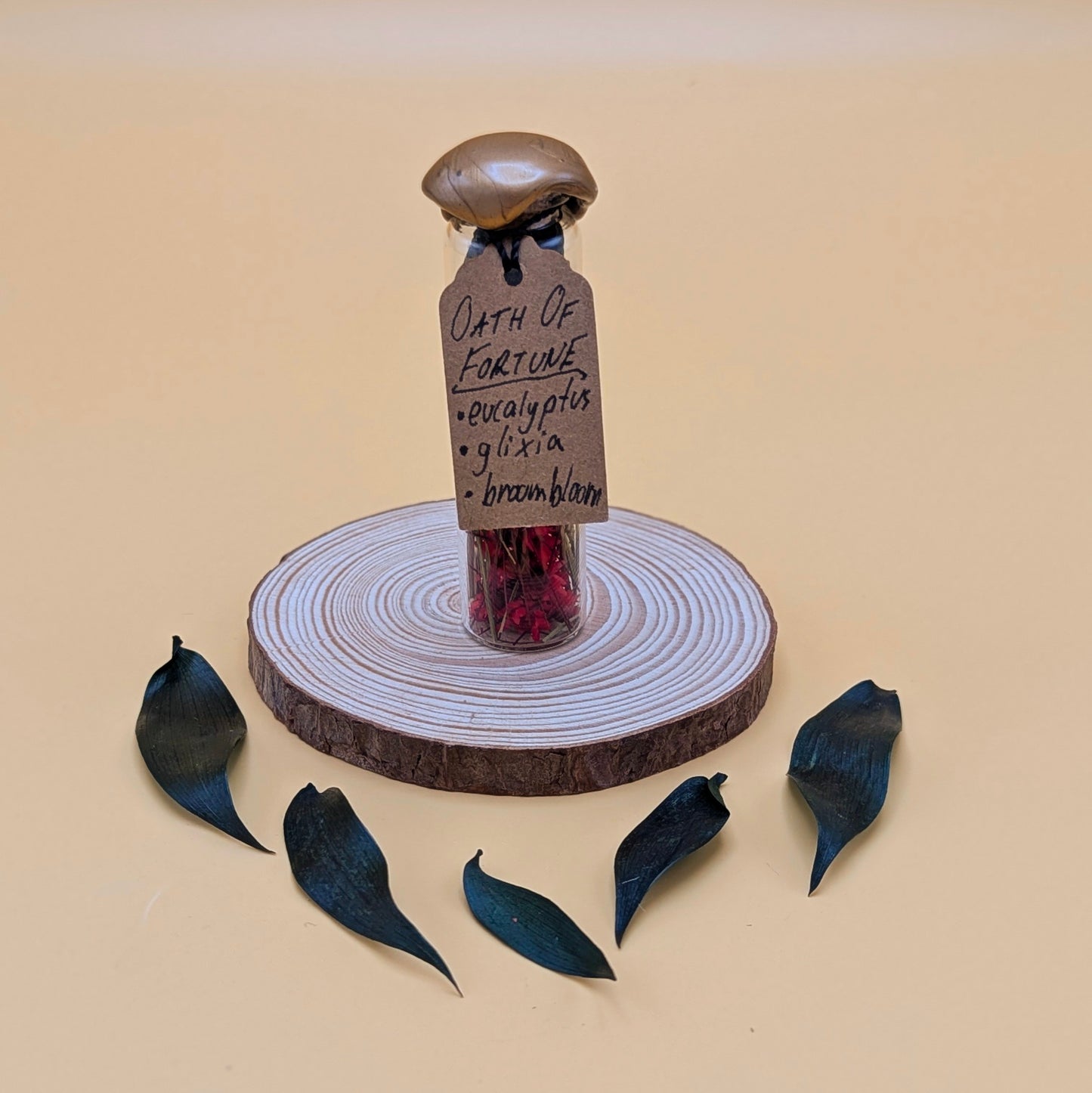 flower spell jar