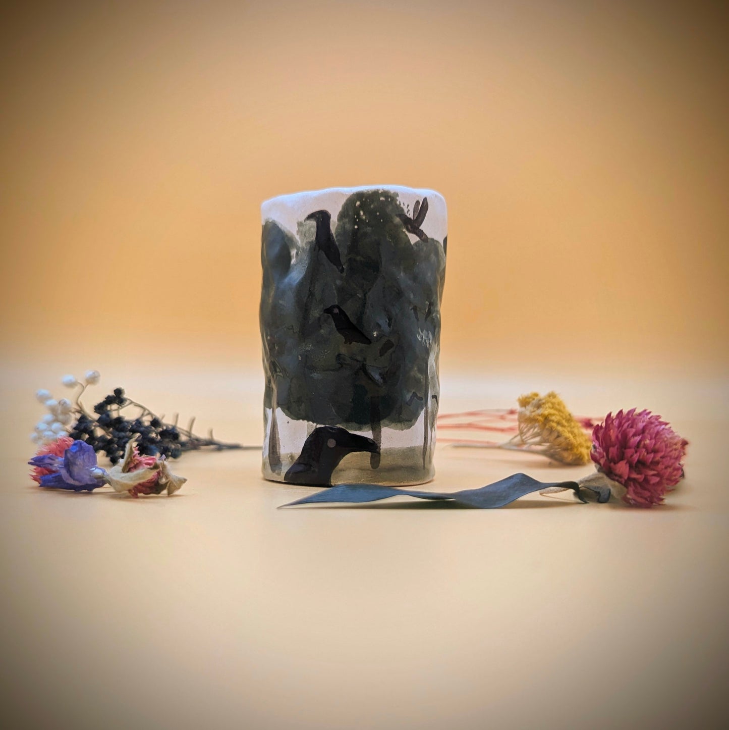 'Mini Bird' Ceramic Vase by Ciara Veronica Dunne