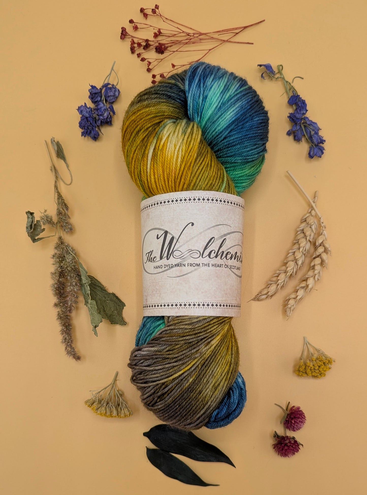 'Hera' - The Woolchemist Hand Dyed Yarn - 100g