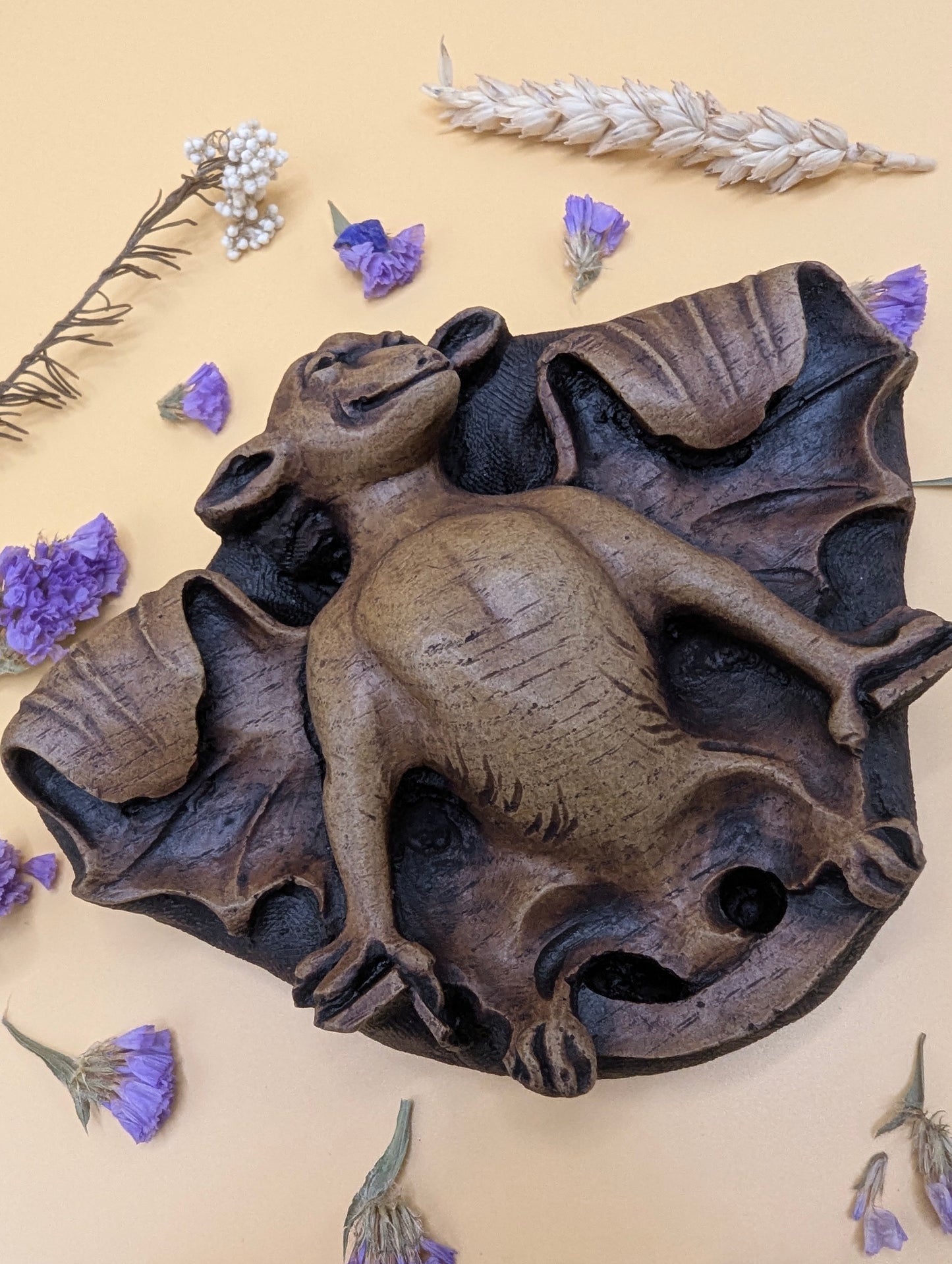 Medieval Gothic Bat - Reproduction Lincoln Cathedral Carving