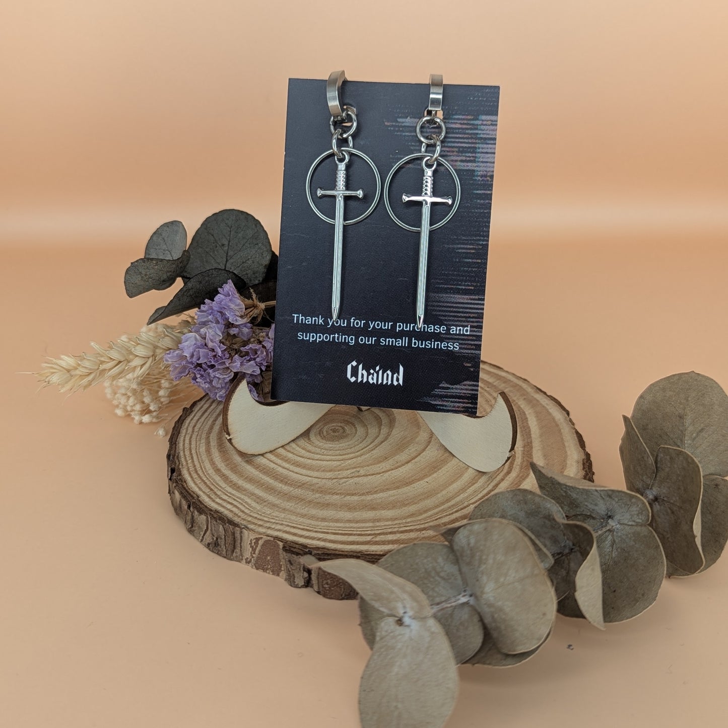 'KNIGHTS OF CYDONIA' Sword Earrings