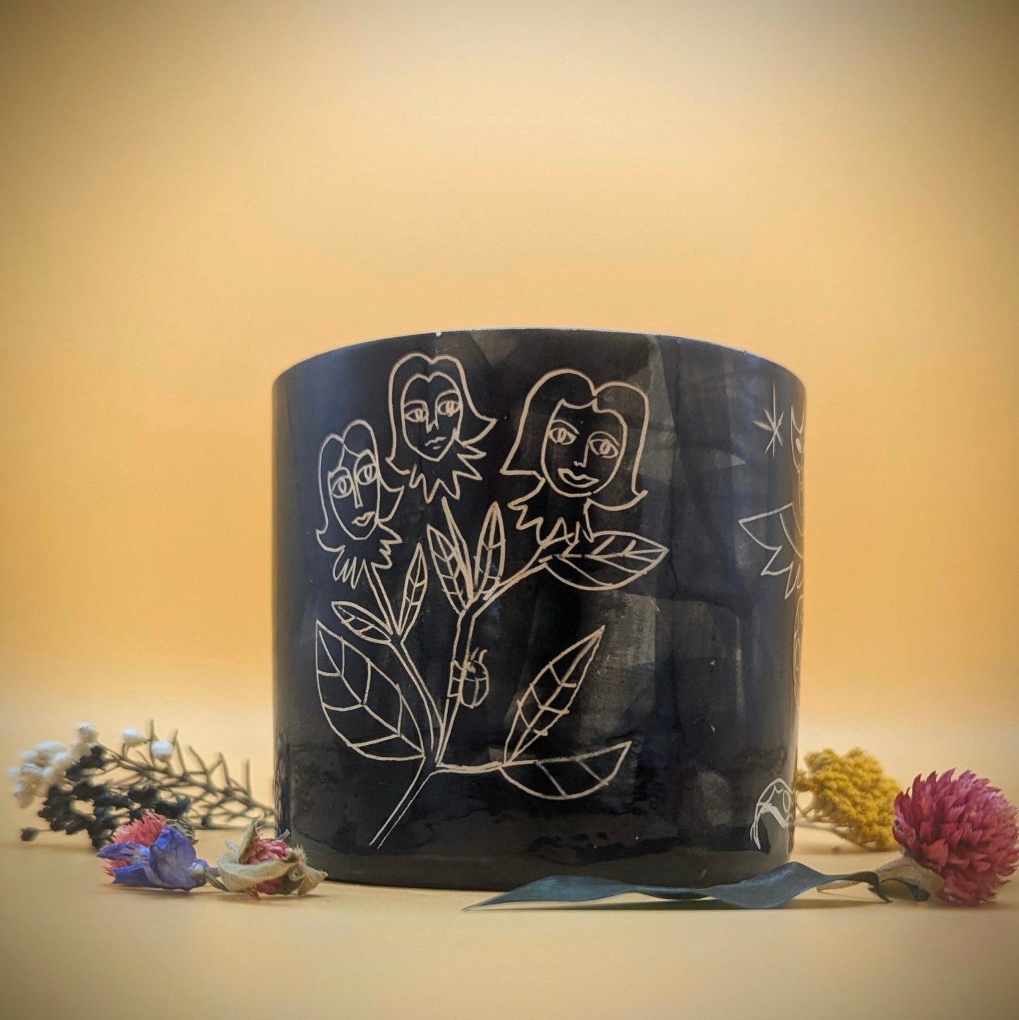 'Have a Little Faith' Ceramic Pot by Ciara Veronica Dunne