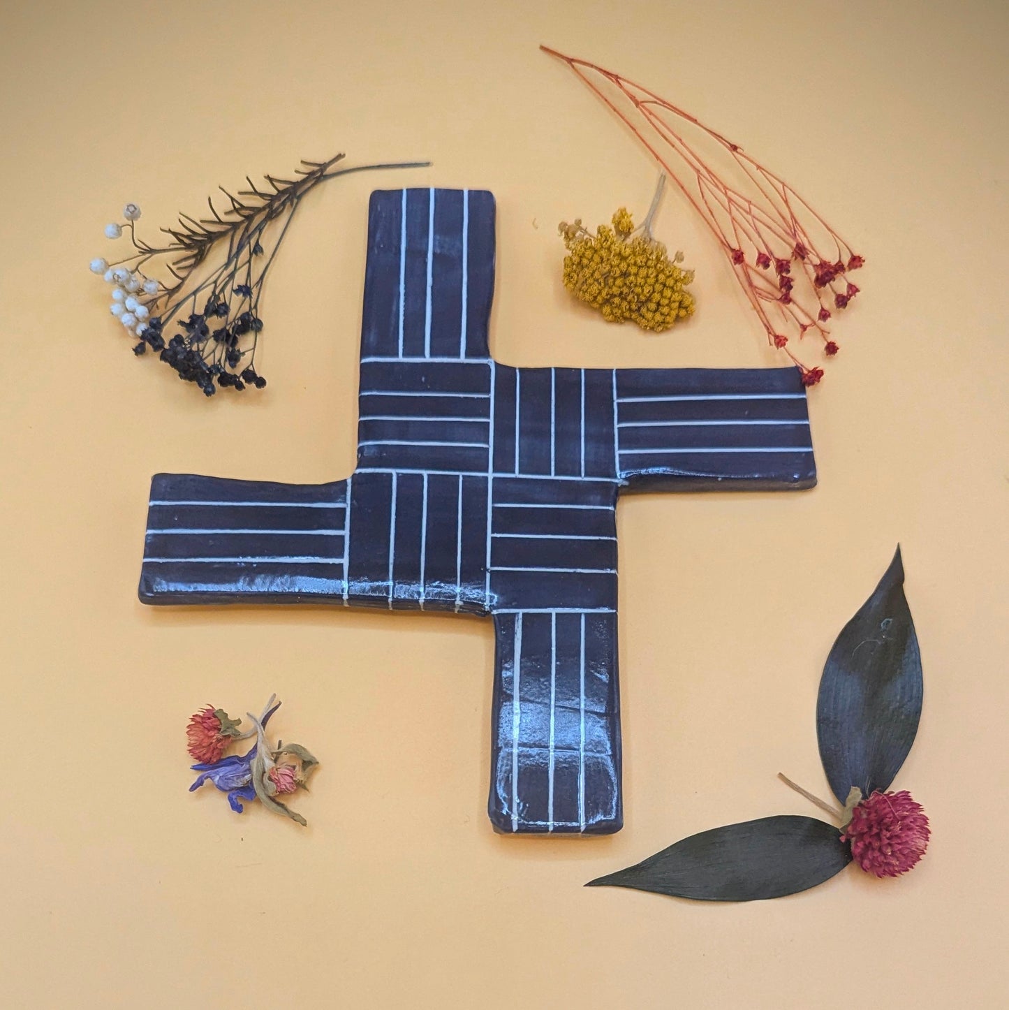 'Blue Bridgid Cross' by Ciara Veronica Dunne