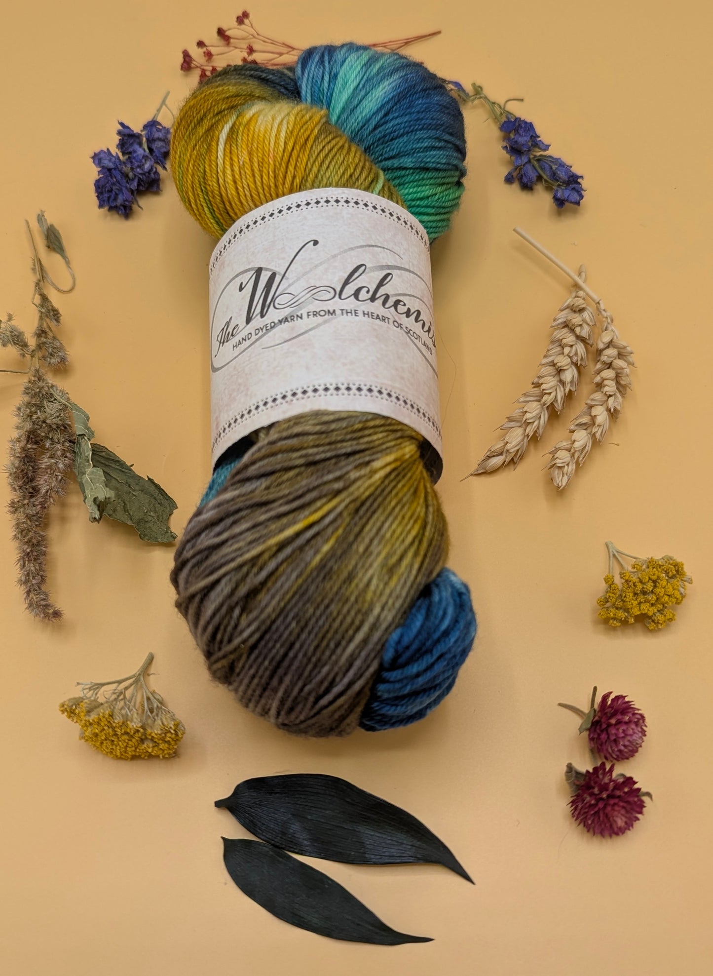 'Hera' - The Woolchemist Hand Dyed Yarn - 100g
