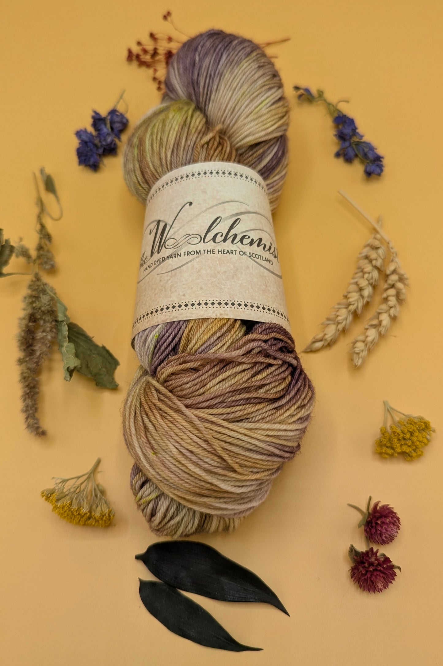 'Artemis' - The Woolchemist Hand Dyed Yarn - 100g