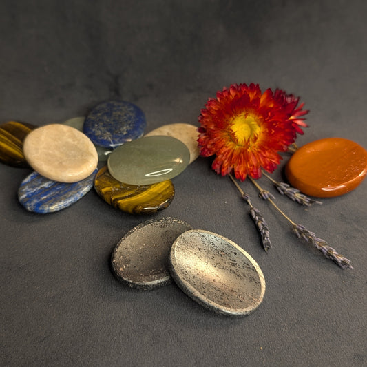 Hematite Worry Stone
