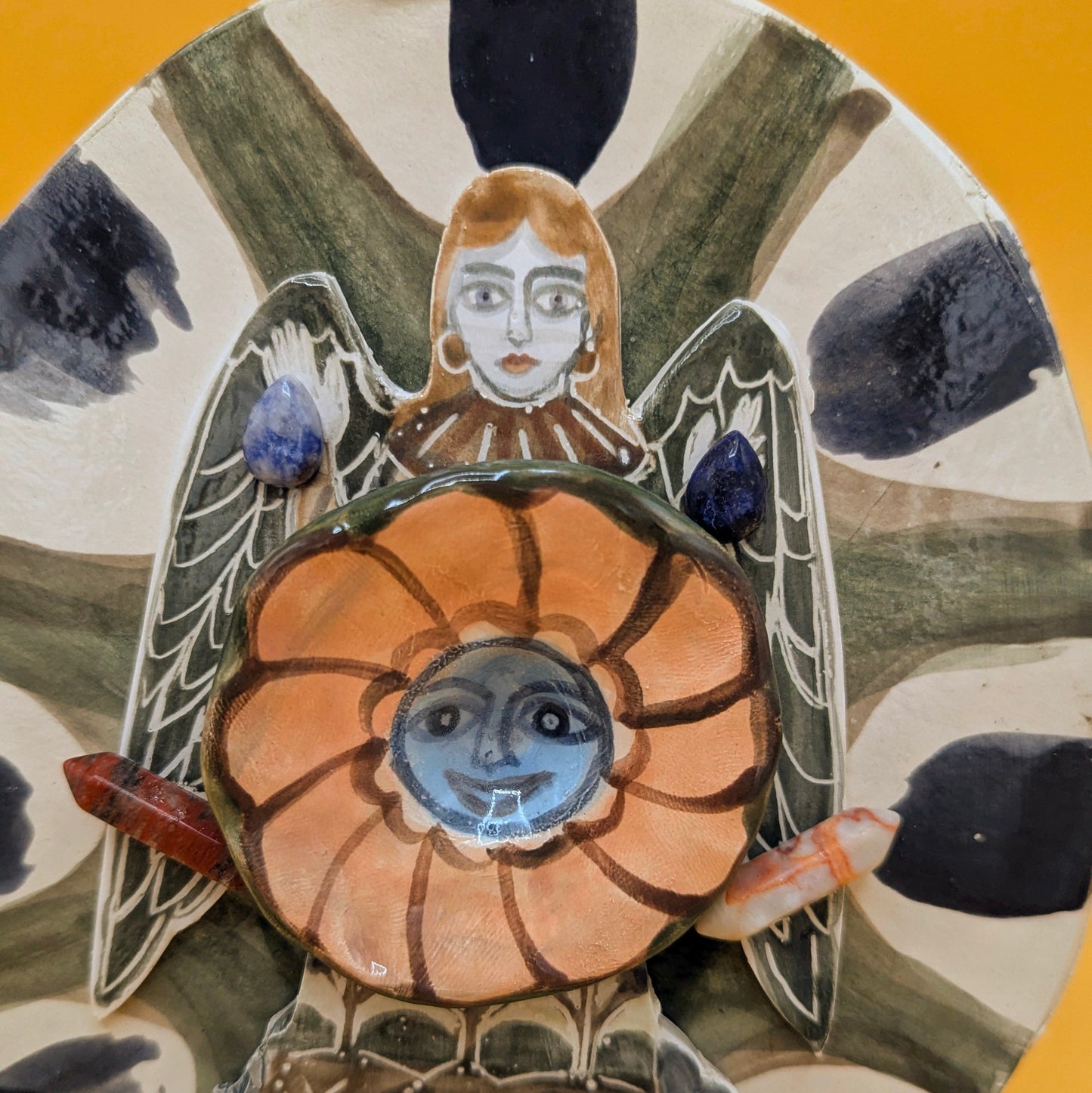 'Persevere 2026' Ceramic Plate by Ciara Veronica Dunne