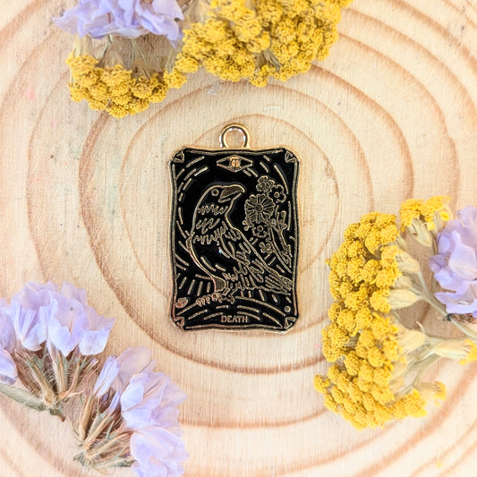 Death Tarot Charm