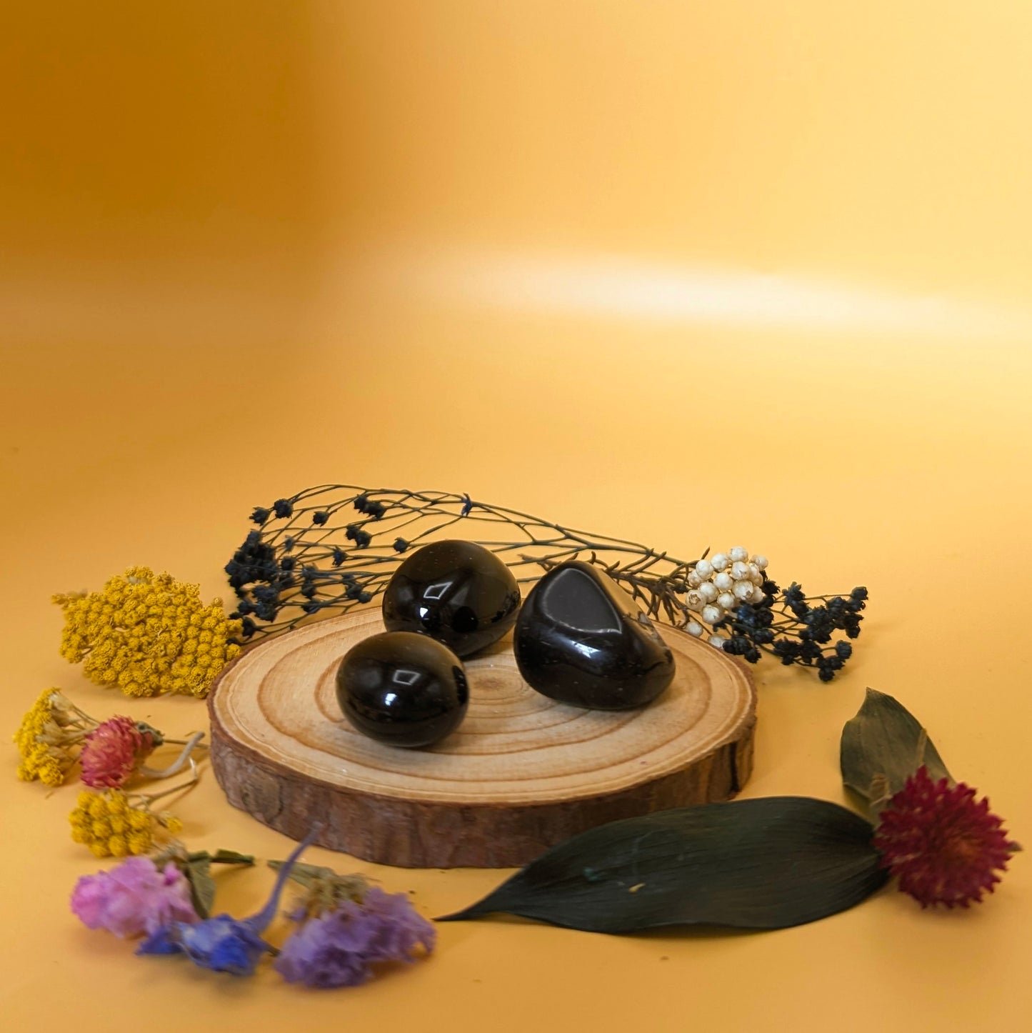Black Obsidian Tumblestone