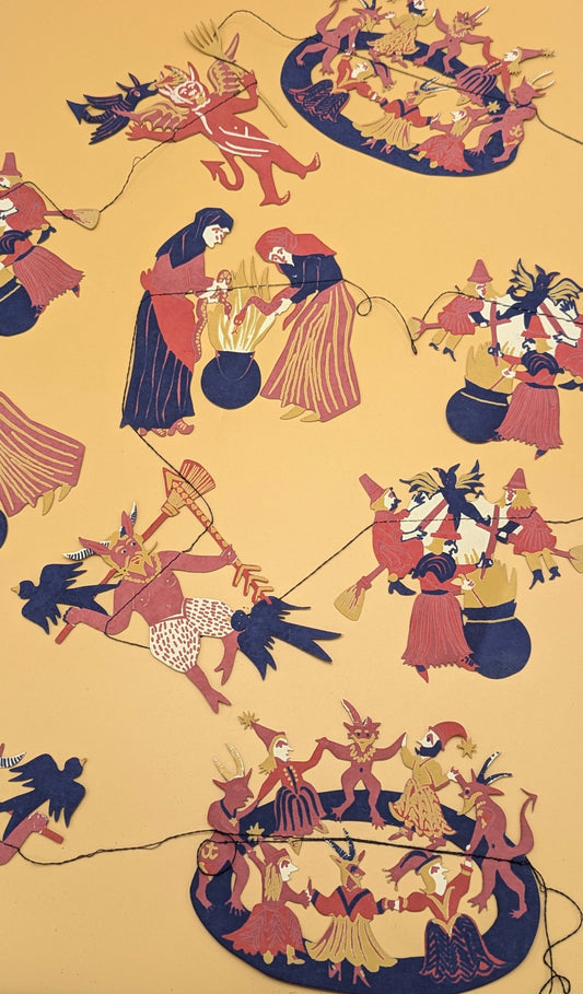 'Medieval' Paper Garland by East End Press