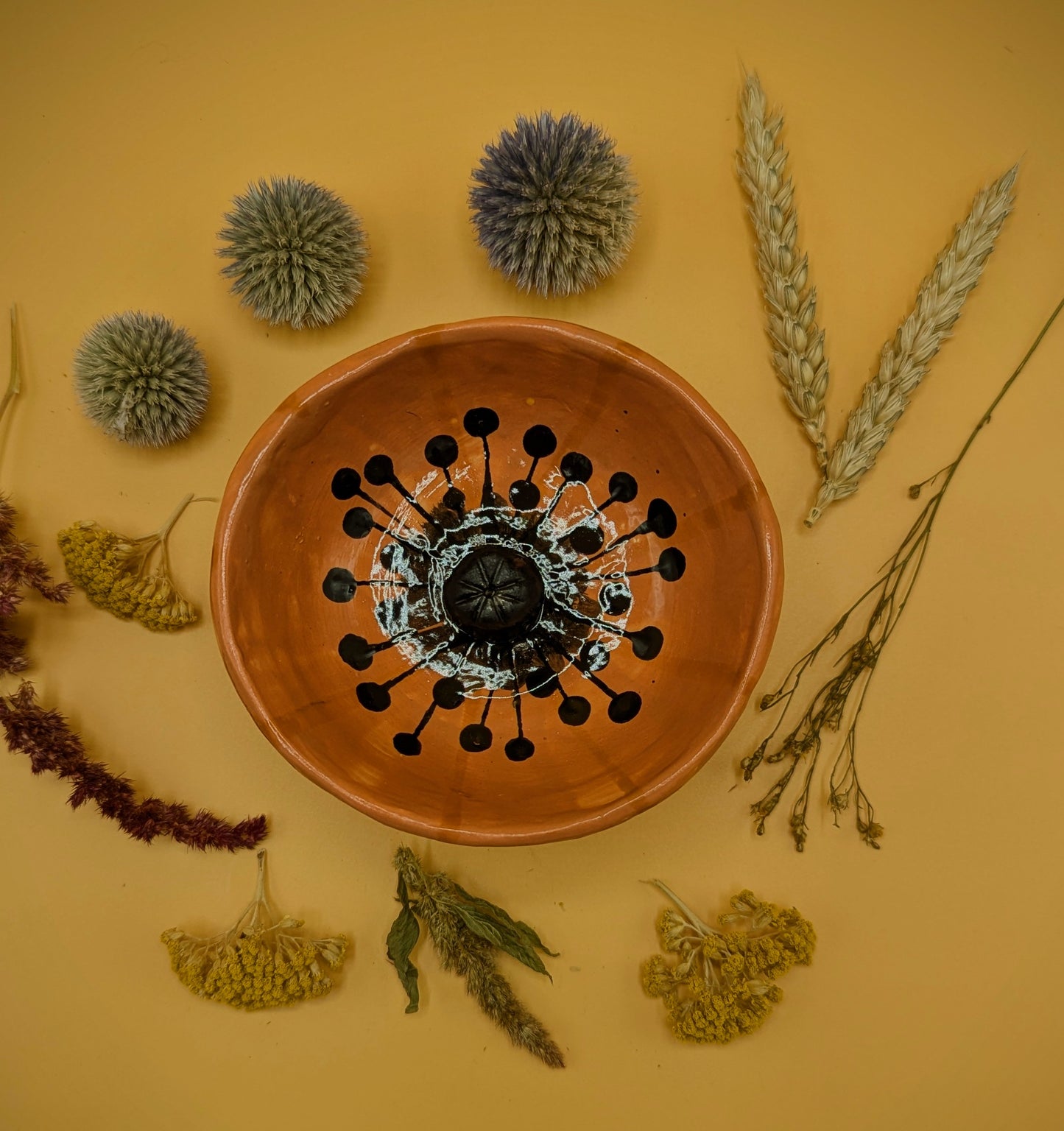 Poppy Incense Holder